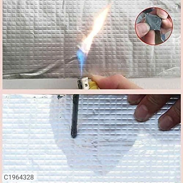 Foil Tape- Aluminium Foil Waterproof Sealan Tape for RV Repair, WindowPackage Contains: It has 1 Piece of Foil TapeLength: 5mWidth: 5cmMaterial: PVCColor: SilverCombo/Set Of: Pack of 1Additional Information: Features:FREE ShippingFREE  COD *Delivery*: Within 7 working  days Price ---@ 440/-