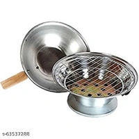 Wonderful Grill PansMaterial: AluminiumSurface Coating: Non CoatedType: Non-StickProduct Breadth: 11 CmProduct Height: 12 CmProduct Length: 12 CmPack Of: Pack Of 1Price --@@ 600