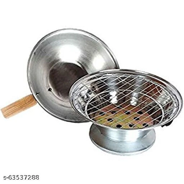 Wonderful Grill PansMaterial: AluminiumSurface Coating: Non CoatedType: Non-StickProduct Breadth: 11 CmProduct Height: 12 CmProduct Length: 12 CmPack Of: Pack Of 1Price --@@ 600