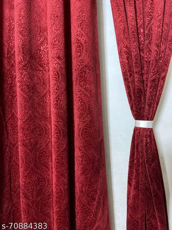 Doors And Windows Curtains Set Of 2Sizes:5 Feet (Length Size: 5 ft, Width Size: 4 ft) 7 Feet (Length Size: 7 ft, Width Size: 4 ft) 9 Feet (Length Size: 9 ft, Width Size: 4 ft) Price --@ 900