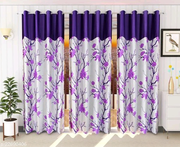 Windows  Curtains   3pcs Set 