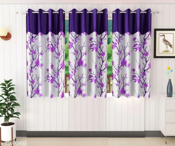 Windows  Curtains   3pcs Set 
