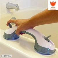 Bb4u trendyfashion Yeppytvm Reseller Group:Grab Bar- Plastic Wall Mounted Grab Bars for Senior Citizens/KidsPackage Contains: It has 1 Piece of Grab BarDimensions(L x B x H in cm): 29 x 9.5 x 8.5
Material: Plastic
Color: Colour as per availability
Combo/Set Of: Pack of 1
Additional Information: Features:-Grips to any smooth surface in seconds. Suction cups with flip-up locking tabs