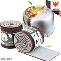 Cleaning Sponge Roll- Carborundum Sponge Brush Household Cleaning Tools Eraser Nano Sponge Washing Kitchen Tool Package Contains: It Has 1 Piece Of Sponge Roll Dimension(L x B x H in cm):-12x10x12 cm Material: Sponge Combo/Set Of: Pack of 1 Additional Information: Nano Carborundum Sponge Imported Nano carborundum sponge rub, strong decontamination, Wear resistance, strong descale a