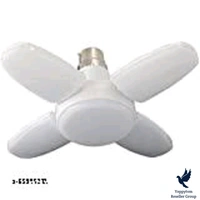 Whole Sale 4pc Led Light Fan &football Wall Paper 3design's  10each, Inverter Bulbs 10pcs 