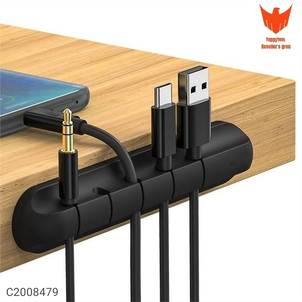 5 Cavity Cable Organiser- Organizer Silicone USB Cable Winder Desktop Tidy Management Clips Cable HolderPackage Contains: It Has 1 Piece Of Cable Organizer                    Dimension(L x B x H in cm):- 11.5 x 2.5 x 2 *FREE Shipping FREE COD* Price --@@ 390