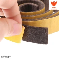 Felt Pad- Self-Adhesive Bumper Chair Fittings Table Sofa Furniture Leg Felt Pads(Pack of 1)Package Contains: It has 2 Rolls of Felt PadMaterial: MicrofibreColor: Colour as per availabilityLength: 100cmBreadth: 2cmCombo/Set Of: Pack of 2Additional Information: Features:Protecting your household furniture tables and chairs from moving or sliding around.The back has viscose, good stic