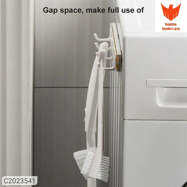 Hook Strip- Wall Mounted Retractable Self Adhesive Hook Strip, 4 U Hooks in One Strip(Pack of 2)Package Contains: It has 2 Pieces of Pull Out HookMaterial: PlasticColor: WhiteLength: 26cmBreadth: 3.3cmCombo/Set Of: Pack of 2Additional Information: Features:Space Saving: This hook can make full use of space in various gaps in the home environment for storage, increasing space utiliz