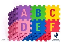 36 Pieces Mini Puzzle &block's  Foam Mat for Kids, Interlocking Learning Alphabet and Number Mat for KidsBattery Required: YesRecommended Age: 2-4 YearsBattery Available: YesMultipack: 136 Pieces Mini Puzzle Foam Mat for Kids, Interlocking Learning Alphabet and Number Mat for KidsCountry of Origin: IndiaPrice --@@@ 899