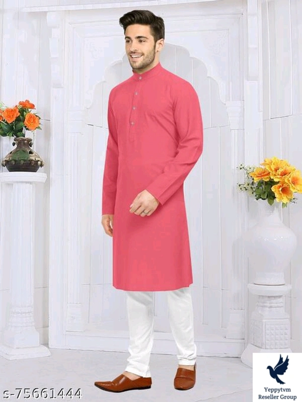 MENS PLAIN KURTA(ONLY  KURTA)Fabric: CottonSleeve Length: Long SleevesCombo of: SingleSizes: S (Length Size: 36 in, Hip Size: 34 in) XL (Length Size: 40 in, Hip Size: 40 in) XS (Length Size: 35 in, Hip Size: 32 in) L (Length Size: 39 in, Hip Size: 38 in) M (Length Size: 38 in, Hip Size: 36 in) XXL (Length Size: 42 in, Hip Size: 42 in)