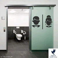 Boring  Bathrooms Make It  Fresh And Attractive  With  Stickers 