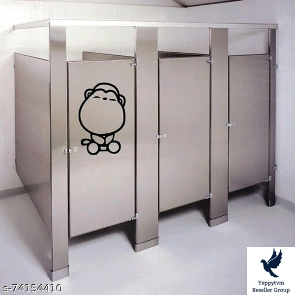 Boring  Bathrooms Make It  Fresh And Attractive  With  Stickers 