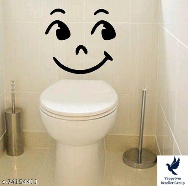 Boring  Bathrooms Make It  Fresh And Attractive  With  Stickers 