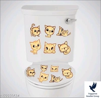 Alluring Sticker *Material: PVC VinylType: Bathroom StickerIdeal For: BedroomTheme: AbstractProduct Length: 33 cmProduct Height: 38 cmMultipack: 1..260/-