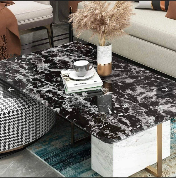 Marble Sticker For  Wooden  Table  TV Stand  Starcace Give It A New Elegant Look 30pcs Rolls 10rolls Each 3 Colors  - black white and brown 