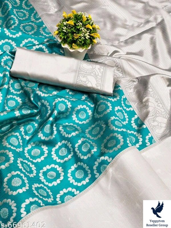 Kashvi Fabulous SareesSaree Fabric: Kanjeevaram SilkBlouse: Running BlouseBlouse Fabric: Kanjeevaram SilkPattern: SolidBlouse Pattern: Woven DesignMultipack: SingleSizes: Free Size (Saree Length Size: 5.5 m, Blouse Length Size: 0.8 m) 1090