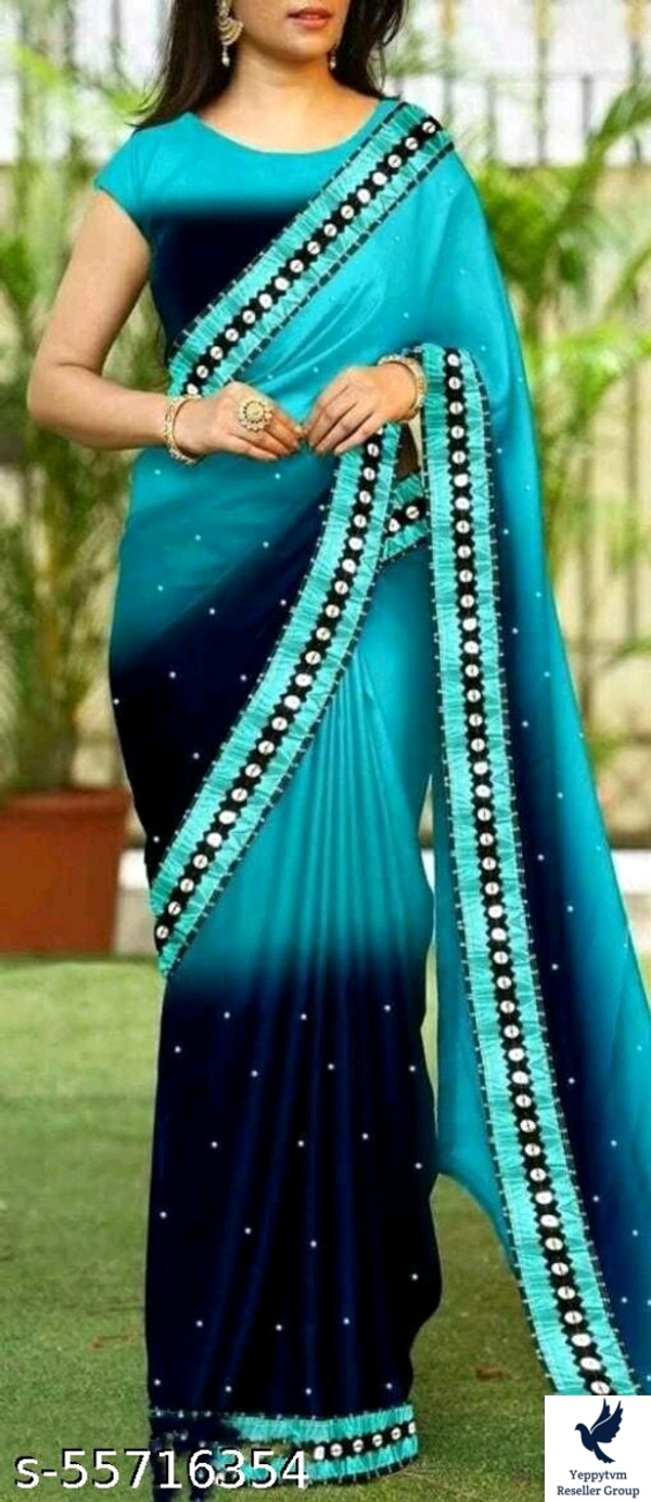 Charvi Fashionable SareesSaree Fabric: GeorgetteBlouse: Separate Blouse PieceBlouse Fabric: SilkPattern: Self-DesignBlouse Pattern: SolidMultipack: SingleSizes: Free Size (Saree Length Size: 5.5 m, Blouse Length Size: 0.8 m) 900