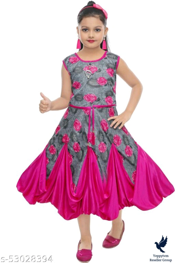 Flawsome Funky Girls Frocks & DressesFabric: RayonSleeve Length: SleevelessPattern: PrintedMultipack: SingleSizes:2-3 Years, 3-4 Years, 4-5 Years, 5-6 Years, 6-7 Years, 7-8 Years   600