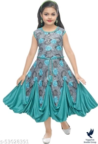 Flawsome Funky Girls Frocks & DressesFabric: RayonSleeve Length: SleevelessPattern: PrintedMultipack: SingleSizes:2-3 Years, 3-4 Years, 4-5 Years, 5-6 Years, 6-7 Years, 7-8 Years   600