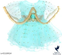 Tinkle Stylish Girls Frocks & DressesFabric: NetSleeve Length: Short Sleeves,Sleeveless,Shoulder StrapsPattern: Printed,Self-Design,SolidMultipack: SingleSizes:0-3 Months (Bust Size: 18 in, Length Size: 18 in) 0-6 Months (Bust Size: 18 in, Length Size: 18 in) 3-6 Months (Bust Size: 18 in, Length Size: 18 in) 6-9 Months (Bust Size: 18 in, Length Size: 18 in) 6-12 Months (Bust Size: 