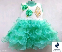 Agile Stylus Girls Frocks & DressesFabric: NetSleeve Length: SleevelessPattern: EmbellishedMultipack: SingleSizes:6-12 Months, 9-12 Months, 12-18 Months, 18-24 Months, 0-1 Years, 1-2 Years. 900