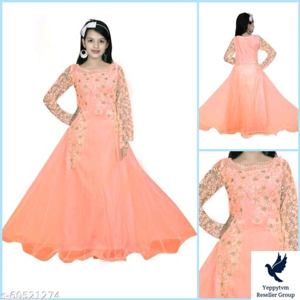 Tinkle Trendy Girls Frocks & DressesName: Tinkle Trendy Girls Frocks & DressesFabric: NetSleeve Length: Long SleevesPattern: EmbroideredMultipack: SingleSizes:12-13 Years, 13-14 Years, 14-15 Years, 11-12 Years, 10-11 Years, 8-9 Years, 7-8 Years, 9-10 Years