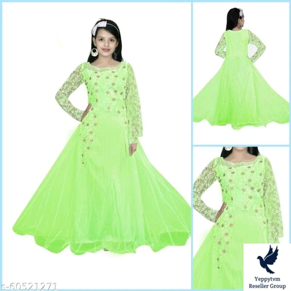 Tinkle Trendy Girls Frocks & DressesName: Tinkle Trendy Girls Frocks & DressesFabric: NetSleeve Length: Long SleevesPattern: EmbroideredMultipack: SingleSizes:12-13 Years, 13-14 Years, 14-15 Years, 11-12 Years, 10-11 Years, 8-9 Years, 7-8 Years, 9-10 Years