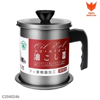 : Oil Container- Stainless Steel Oil Storage Container for KitchenPackage Contains: It has 1 Piece of Oil ContainerMaterial: Stainless SteelColor: SilverLength: 12.5cmBreadth: 12cmHeight: 11.3cmCapacity: 1400mlCombo/Set Of: Pack of 1Additional Information: Features:1.High Quality Material:The product is made of high quality 304 stainless steel, very durable, safe, and rust-resistan
