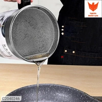 : Oil Container- Stainless Steel Oil Storage Container for KitchenPackage Contains: It has 1 Piece of Oil ContainerMaterial: Stainless SteelColor: SilverLength: 12.5cmBreadth: 12cmHeight: 11.3cmCapacity: 1400mlCombo/Set Of: Pack of 1Additional Information: Features:1.High Quality Material:The product is made of high quality 304 stainless steel, very durable, safe, and rust-resistan