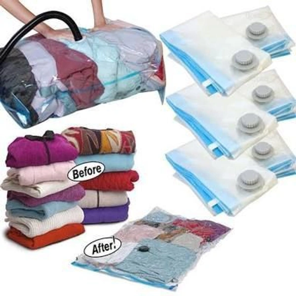 VACCUM BAGS HEAVY QUALITY SET OF 9 PCS 4 PCS 60*80 CM4 PCS 70*100 CM1 manual pump