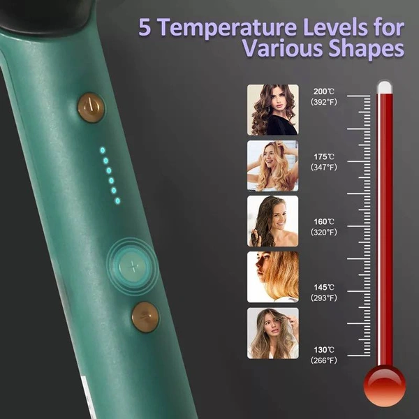 Hair Straightener Brush•Versatile 3 in 1 design: everything you need for a gorgeous and healthy hair, detangling comb, hair brush, hair straightener, beard straightener and anion hair massager all in one!•Hair straightener allows you to straighten your messy hair in three minutes•A must-have choice for dressing after getting up in the morning on week days Multiple different tempera