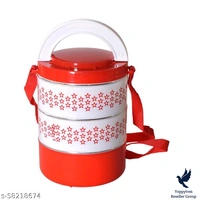 Twister 3 layer Adjustable Insulated Tiffin Set of 1, RedName: Twister 3 layer Adjustable Insulated Tiffin Set of 1, RedMaterial: PlasticType: InsulatorMicrooven Safe: NoAdd Ons: No Add OnsProduct Breadth: 12 CmProduct Height: 16 CmProduct Length: 12 CmPack Of: Pack Of 1Country of Origin: India