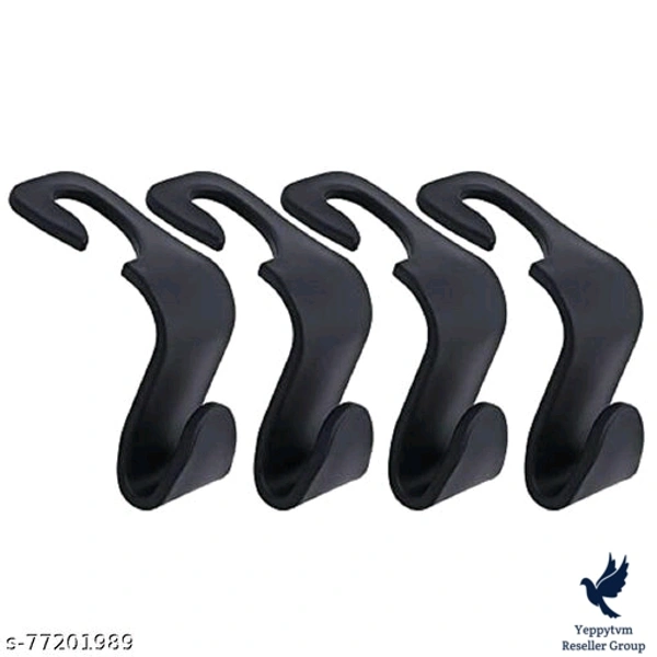 Multi-Functional Car Backrest Hanger with Light Weight & Compact Design for Car (8Pc) BlackName: Multi-Functional Car Backrest Hanger with Light Weight & Compact Design for Car (8Pc) BlackMaterial: PlasticMount Mechanism: HangNumber Of Hooks: 1Multipack: 8Country of Origin: India490