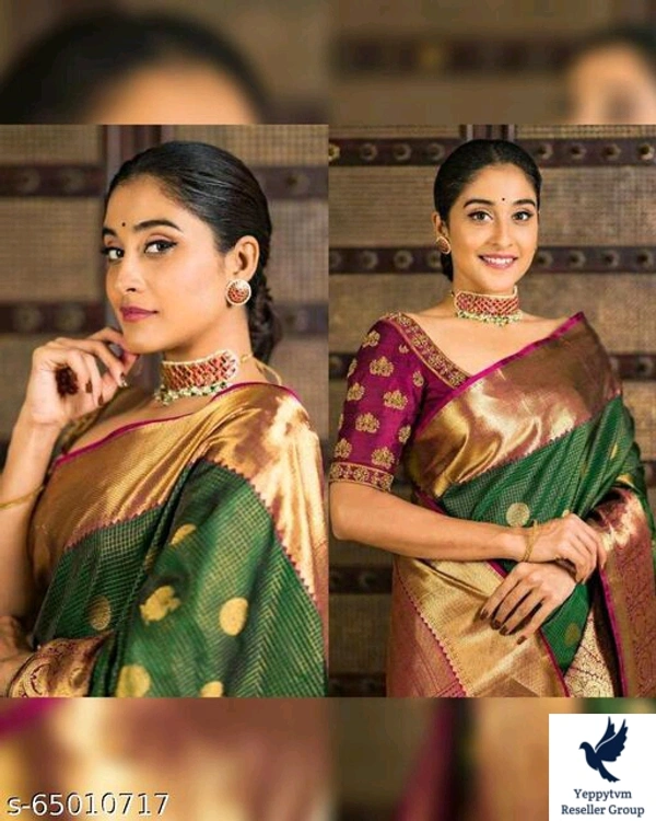 Red & Gold Coloured Silk Blend Woven Design Kanjeevaram SareeName: Red & Gold Coloured Silk Blend Woven Design Kanjeevaram SareeSaree Fabric: Silk BlendBlouse: Separate Blouse PieceBlouse Fabric: Banarasi SilkPattern: Woven DesignBlouse Pattern: Same as SareeMultipack: SingleSizes: Free Size (Saree Length Size: 5.5 m, Blouse Length Size: 0.8 m) Country of Origin: India. 900
