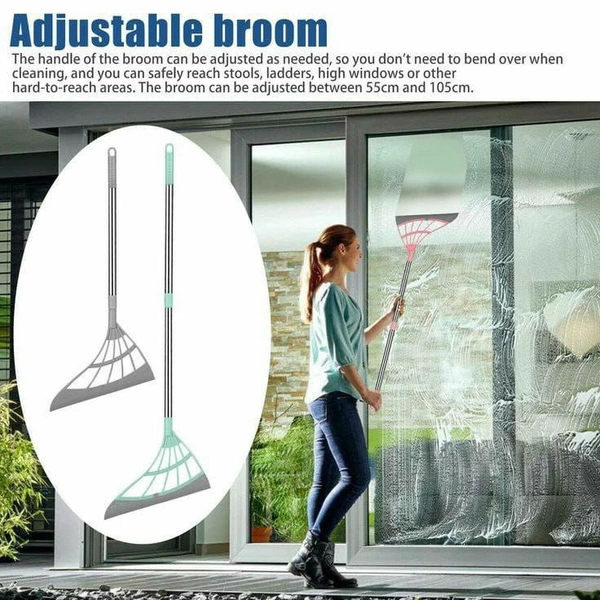 Multifunctional 2-in 1 sweeper Mop& Glass wiper , magic Broom Name: Multifunctional 2-in 1 sweeper Mop& Glass wiper , magic Broom Material: FabricType: Flat MopAdd Ons: ComboProduct Breadth: 4.5 InchProduct Height: 9 InchProduct Length: 4.5 InchPack Of: Pack Of 1Country of Origin: India