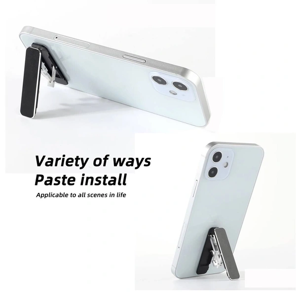 Universal Adjustable Foldable Thin Pocket Aluminum Mobile Kickstand Compatible with Any Cellphone with Vertical and Horizontal Adjustable Angle, Available Colours Red,Black,Silver,PinkPrice-360 rsNo Colour Choice