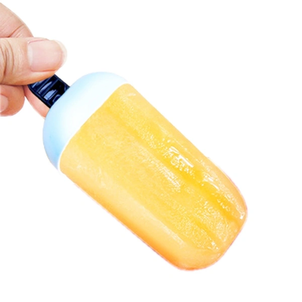 PLASTIC ICE CANDY MAKER KULFI MAKER MOULDS SET WITH 6 CUPS (MULTICOLOUR)    @ 190