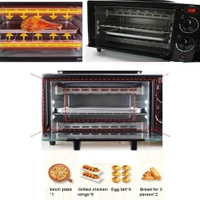 3 IN 1 BREAKFAST MAKER PORTABLE TOASTER OVEN, GRILL PAN & COFFEE MAKER FULL BREAKFAST READY AT ONE GO