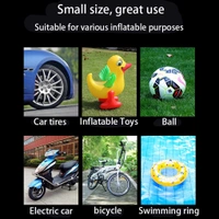 Multipurpose InflationFill up any kind of vehicle or object with the multipurpose Tire Inflator! Comes with 2 adapters, allowing you to fill up cars, bikes, and even sports equipment!Power bank functionThe Tire Inflator can double as a power bank, allowing you to charge your devices!Instructions for usage1. Screw the gas tube to the main body2. Attach the air hose to the valve stem