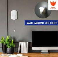 Portable Wire LED Bulb Cabinet LampPackage Contains: 1 piece of  wall mounted lamp.Material: Plastic & SiliconeColor: Colour as per availabilityWeight: 400💥 *FREE Shipping FREE COD* 360