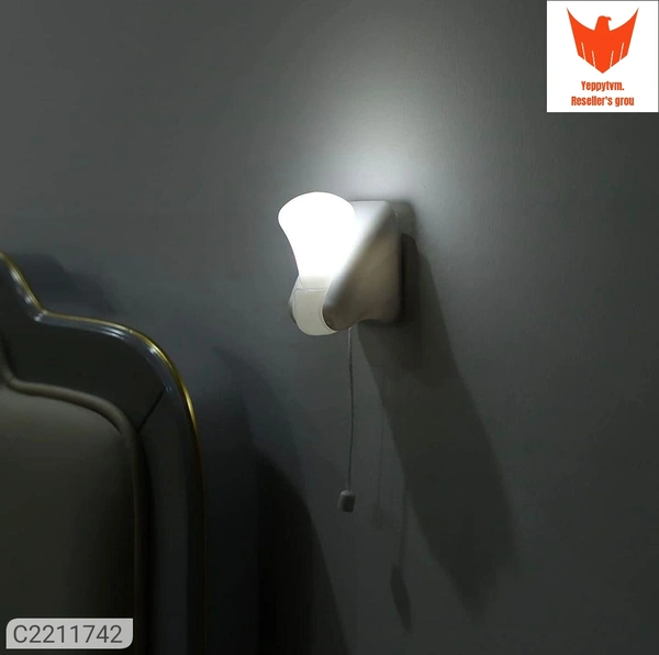 Portable Wire LED Bulb Cabinet LampPackage Contains: 1 piece of  wall mounted lamp.Material: Plastic & SiliconeColor: Colour as per availabilityWeight: 400💥 *FREE Shipping FREE COD* 360