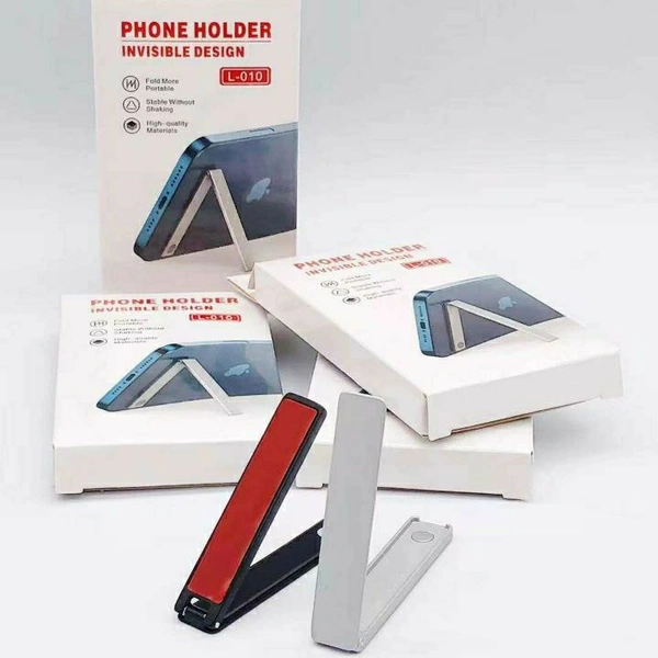 Ultra-Thin Aluminum Alloy Mobile Phone HolderPackage Contains: 1 piece of Phone HolderMaterial: Aluminium Color: Colour as per availabilityAdditional Information: *FREE COD* free ship 410