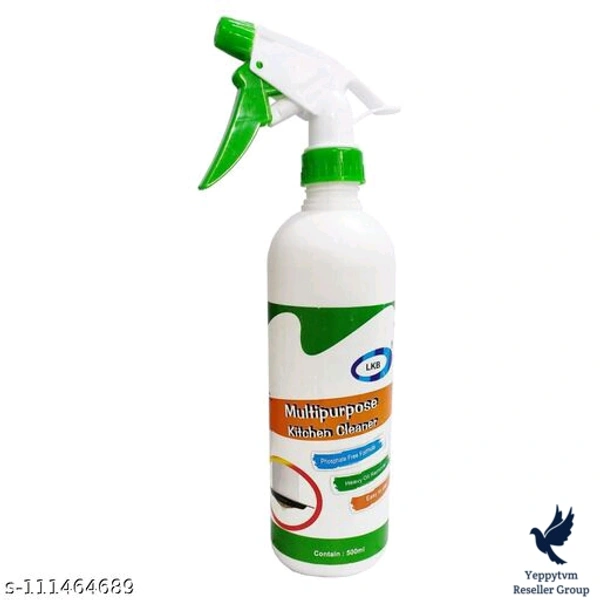 Multipurpose Kitchen CleanerSprayName: Multipurpose Kitchen CleanerSprayNet Quantity (N): Pack Of 1Name : Magic Mart Multi-Purpose Foam Cleaner Kitchen Cleaner Spray  Type : Others  Product Breadth : 0.5 Cm  Product Height : 0.5 Cm  Product Length : 0.5 Cm  Disinfects by killing 99.99 percent of viruses and bacteria Perfect for quick and easy cleaning Removes tough grease and grime