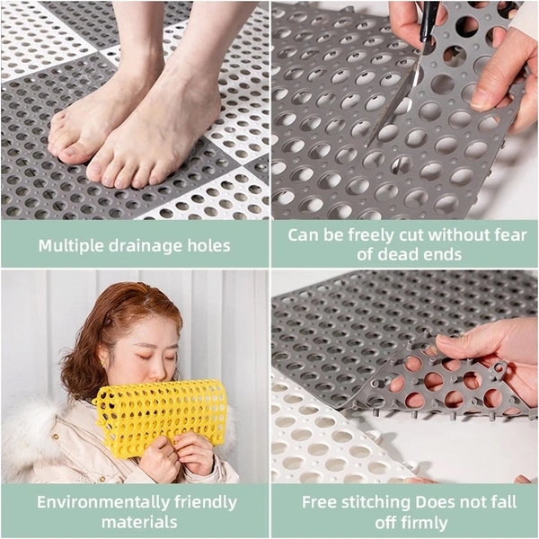 BATH ANTI SLIP MAT USED WHILE BATHING AND TOILET PURPOSES TO AVOID SLIPPERY FLOOR SURFACES. Single Pcs 125 (100pc Avail 