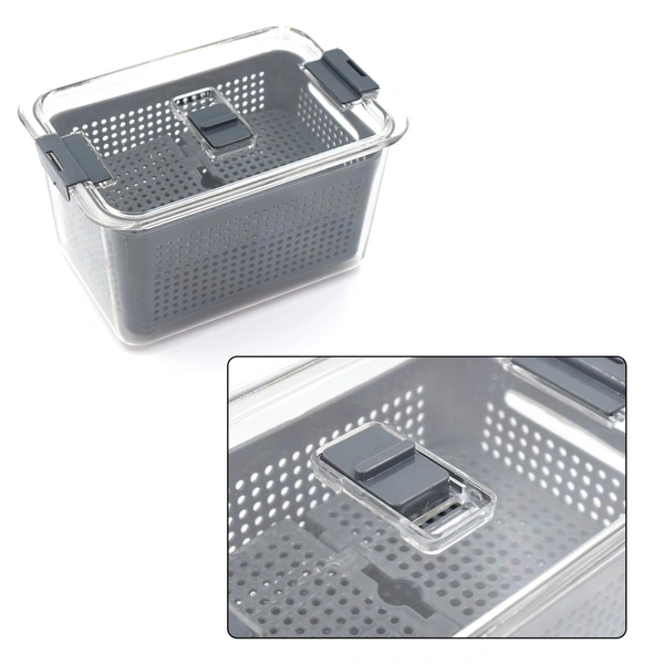 FORDABLE SILICONE KITCHEN ORGANISER FRUIT VEGETABLE BASKETS FOLDING STRAINERS