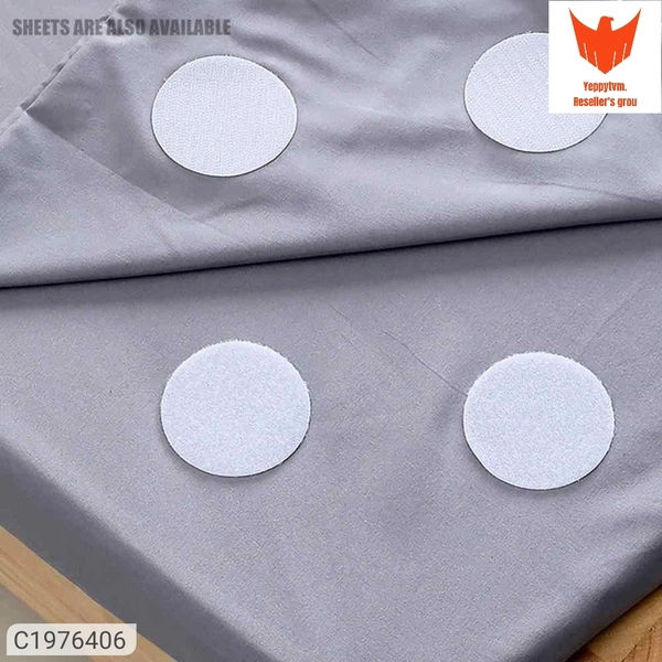 Bb4u trendyfashion Yeppytvm Reseller Group:Sofa Cushoin Velcro- Double Sided Hook Loop Self Adhesive Fastener Interlocking Tape for Sofa VelcroPackage Contains: It has 20 Pieces of Interlocking Tape for Sofa Velcro Dimensions(L x B x H in cm): 5 x 5 x 1Material: PlasticColor: WhiteCombo/Set Of: Pack of 20Additional Information: Adhesive reaches maximum strength after Both hook and 