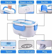 Electric Heated Portable Food Warmer Lunch BoxPrice- 399 rs