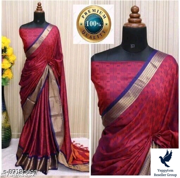 Jivika Pretty SareeSaree Fabric: Cotton SilkBlouse: Separate Blouse PieceBlouse Fabric: Cotton SilkPattern: EmbellishedBlouse Pattern: JacquardNet Quantity (N): SingleCotton Silk Woven Saree With Jaccaurd Work Saree Lenth:5.50Mtr Blouse Lenth:0.80Mtr Top Picker Saree In This Year Sizes: Free Size (Saree Length Size: 5.5 m, Blouse Length Size: 0.8 m) Country of Origin: India 900