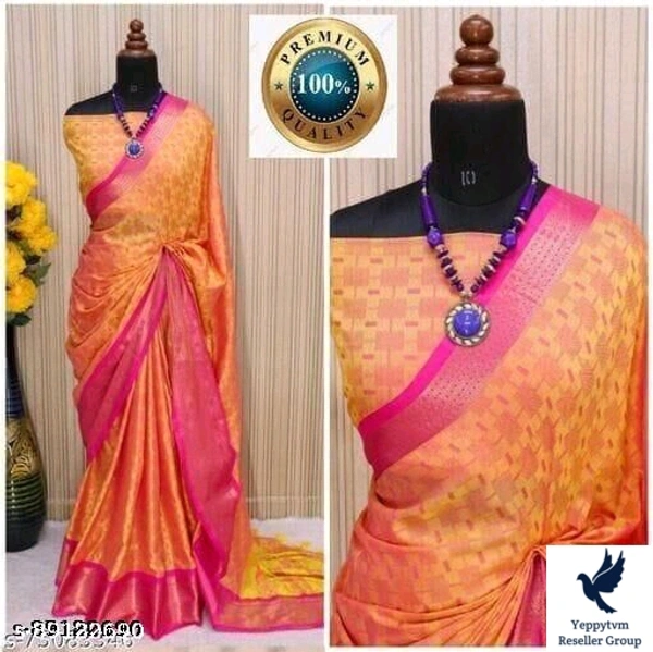 Jivika Pretty SareeSaree Fabric: Cotton SilkBlouse: Separate Blouse PieceBlouse Fabric: Cotton SilkPattern: EmbellishedBlouse Pattern: JacquardNet Quantity (N): SingleCotton Silk Woven Saree With Jaccaurd Work Saree Lenth:5.50Mtr Blouse Lenth:0.80Mtr Top Picker Saree In This Year Sizes: Free Size (Saree Length Size: 5.5 m, Blouse Length Size: 0.8 m) Country of Origin: India 900