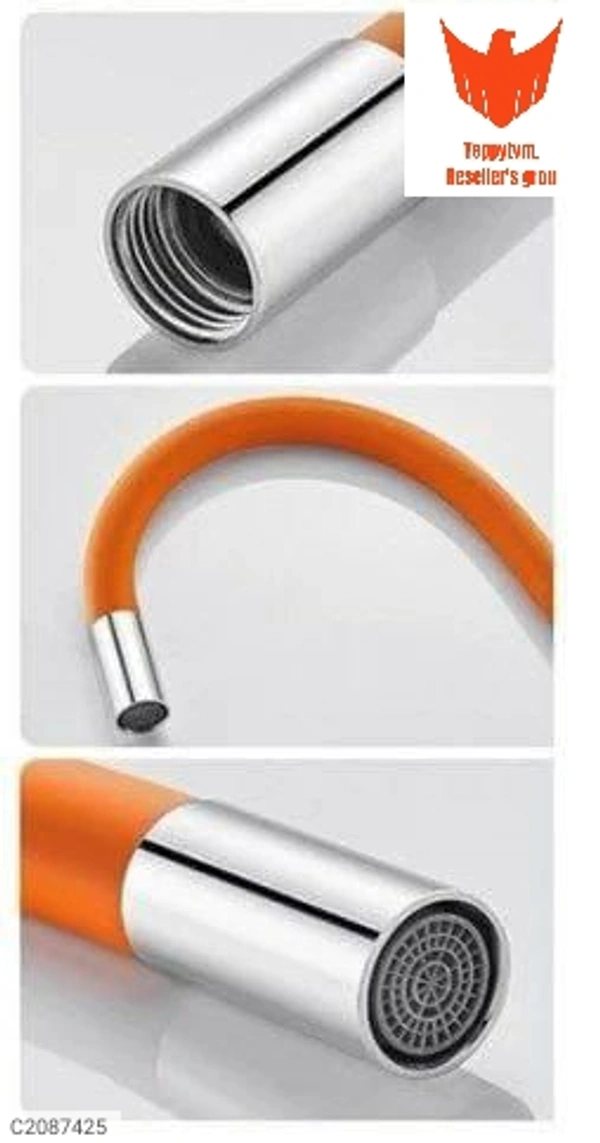 Faucet Sprayer- Universal Extension Tube 360 Degrees Faucet Sprayer(20cm)Package Contains: It has 1 Piece of Faucet Extension/Sprayer
Material: Silicone
Color: Colour as per availability
Length: 20cm
Combo/Set Of: Pack of 1
Additional Information: Handle operates smoothly 